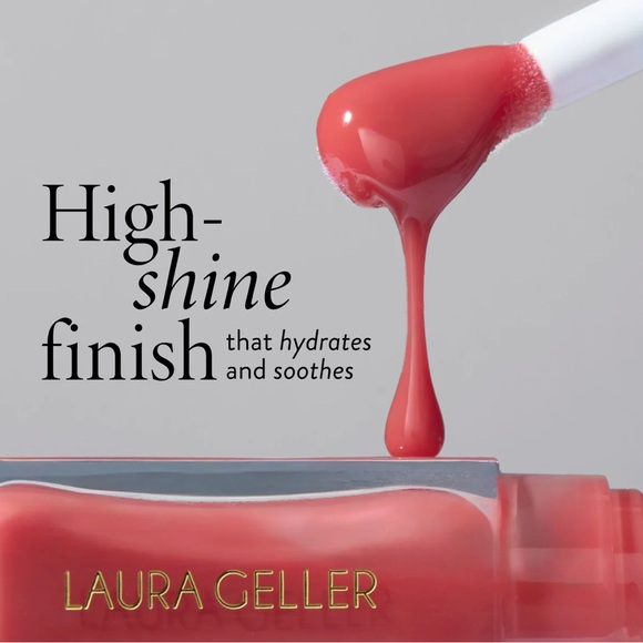 Laura Geller Fine Shine Glossy Lip Oil in Sweet Pink - Picture 7 of 11